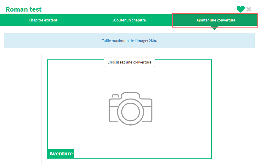 Proposer une couverture